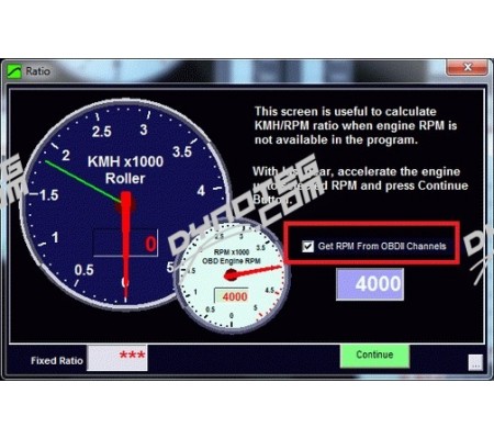 OBDII interface Sportdevices test bench electronics sportdyno software